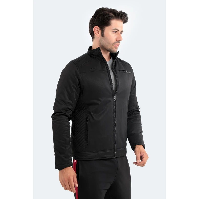 Slazenger Harvey Mens Jackets &; Coats Black