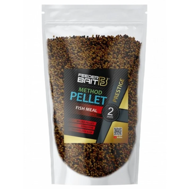 Feederbait pelety pellet prestige 2 mm 800 g - natural