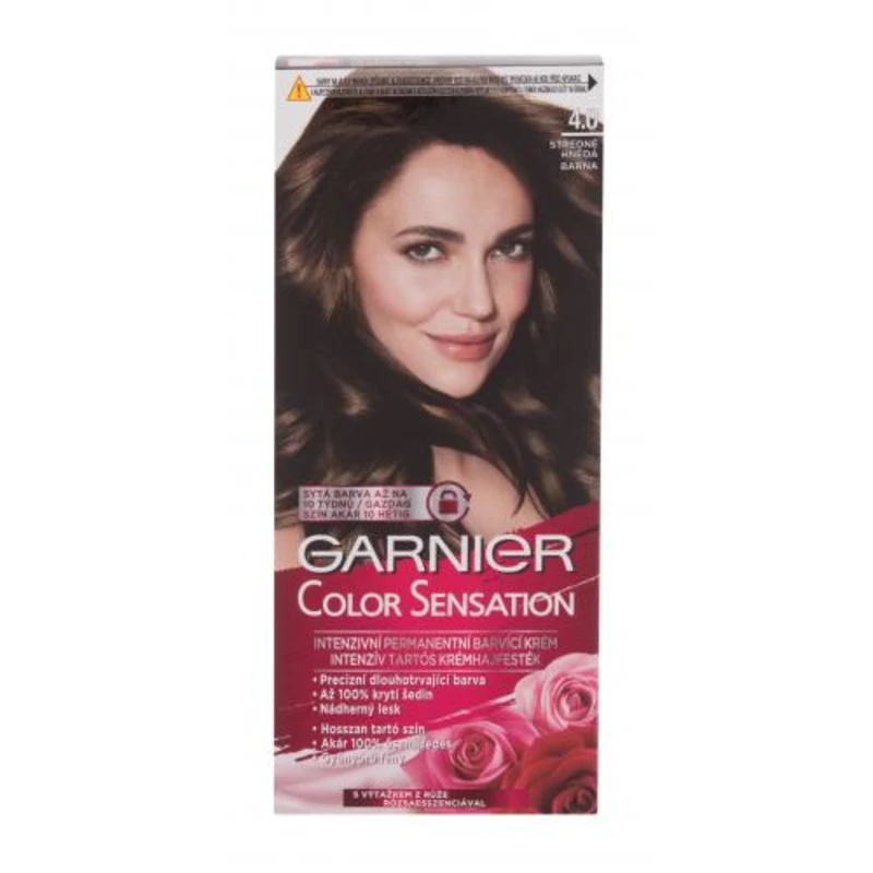 Permanentní barva Garnier Color Sensation 4.0 středně hnědá