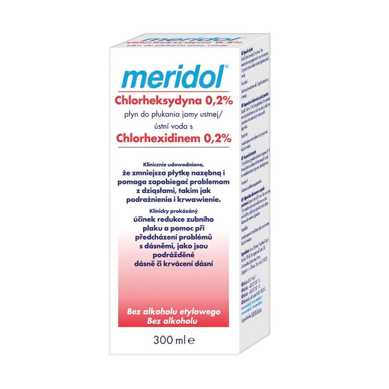 Meridol® ® Chlorhexidine 0,2 % ústní voda 300 ml