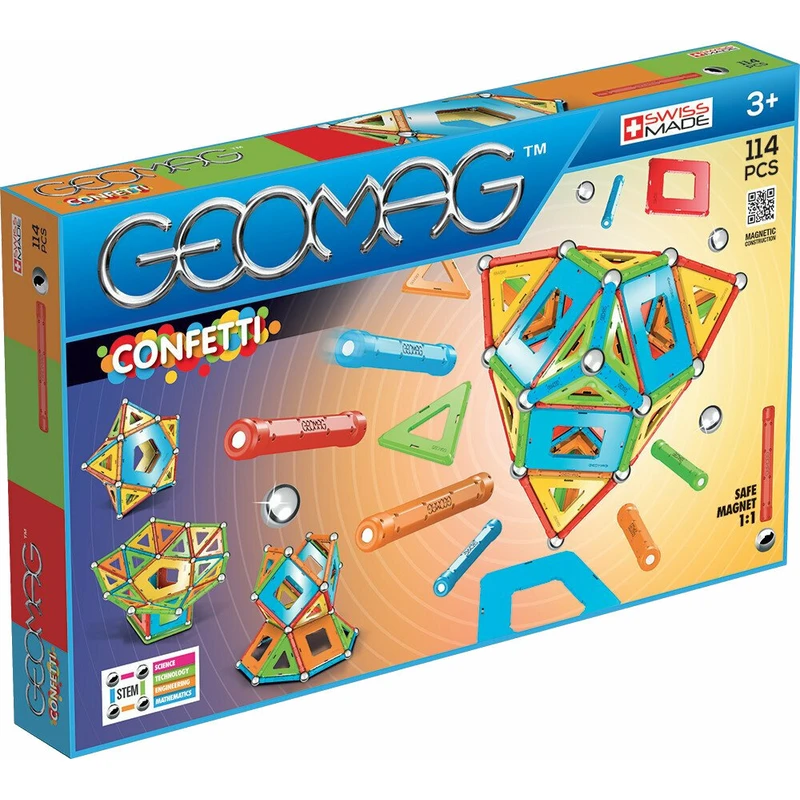 Geomag Confetti 114 dílků