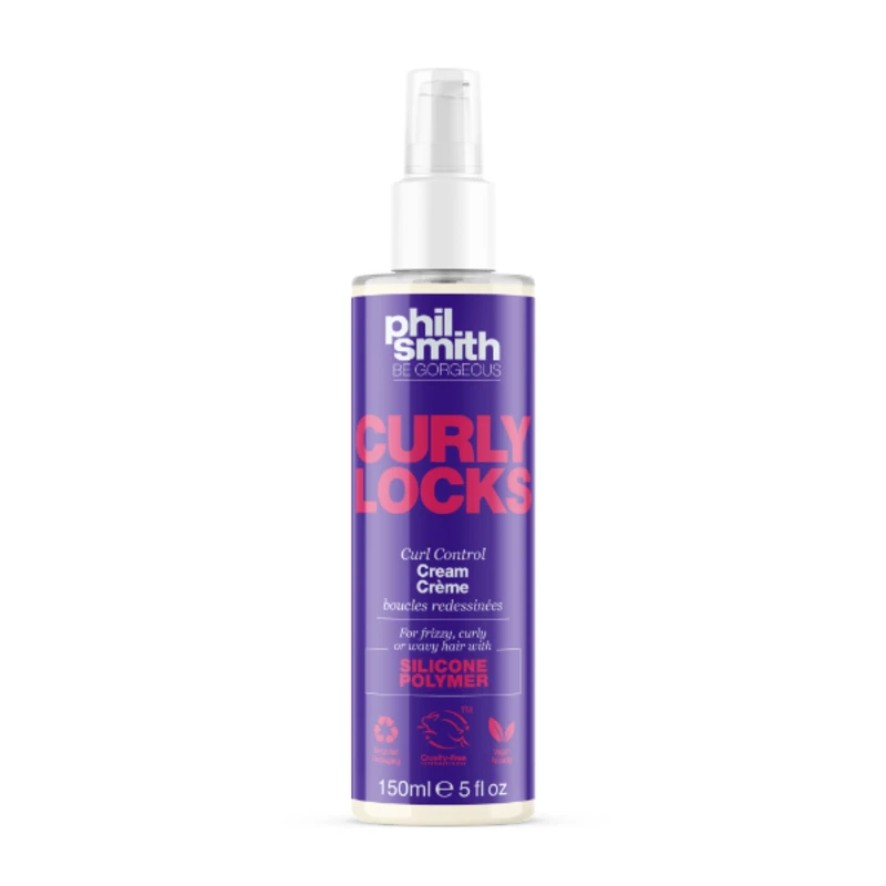 Phil Smith Be Gorgeous Krém na krepaté a vlnité vlasy Curly Locks (Curl Control Cream) 150 ml