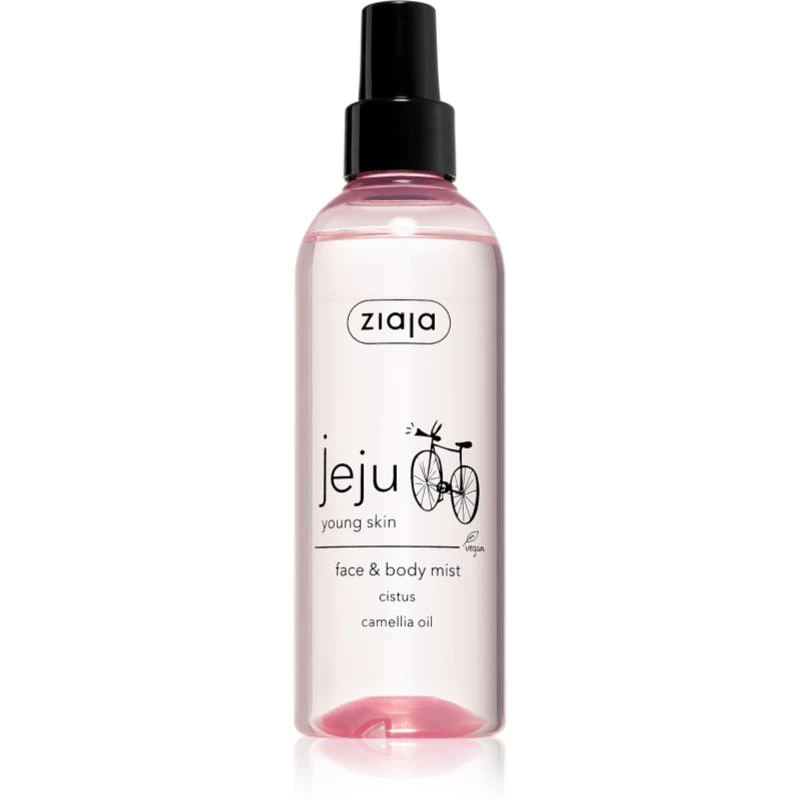 Ziaja Jeju Young Skin hydratační mlha na obličej a tělo 200 ml