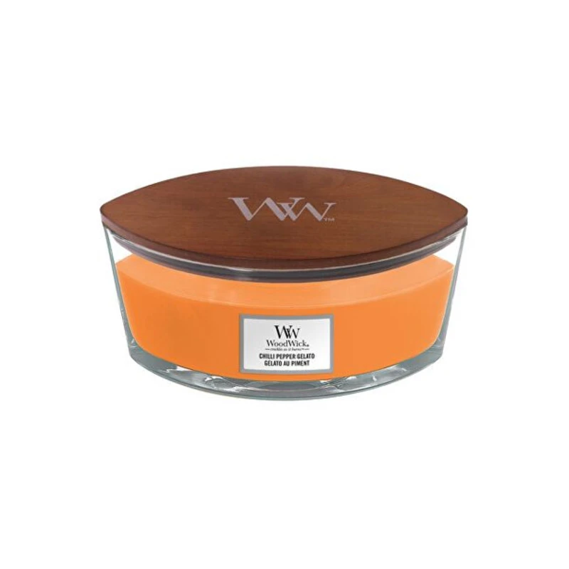 WoodWick Vonná svíčka loď Chilli Pepper Gelato 453,6 g