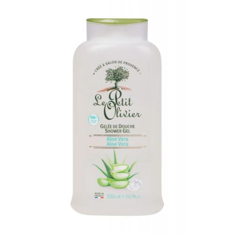 Le Petit Olivier Shower Aloe Vera 500 ml sprchový gel pro ženy Přírodní; Cruelty free