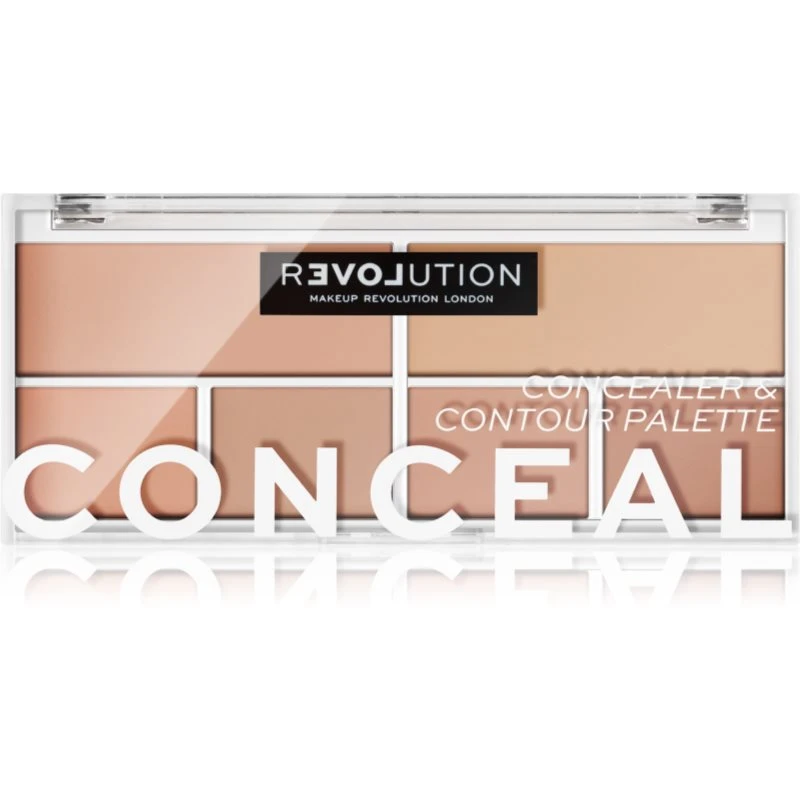 Revolution Relove Conceal Me paleta korektorů odstín Fair 2,8 g