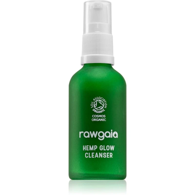 RawGaia Hemp Glow jemné čisticí mléko pro smíšenou až mastnou pokožku 50 ml