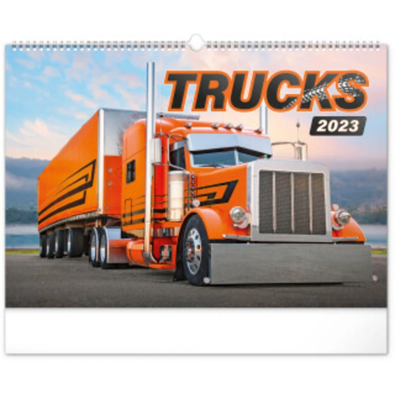 Trucks 2023 - nástěnný kalendář [Kalendář nástěnný]