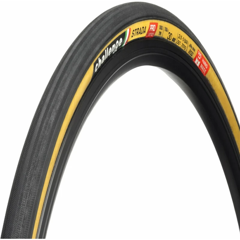 Challenge Strada Pro Tire 29/28" (622 mm) Black/Tan