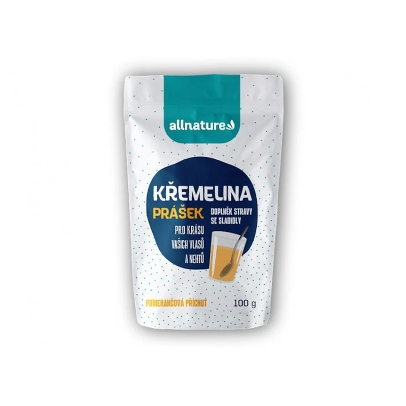 Allnature Křemelina - příchuť pomeranč 100 g