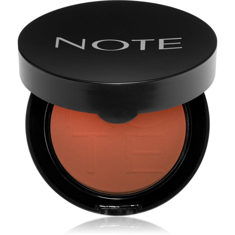 Note Cosmetique Luminous Silk Compact Blusher pudrová tvářenka 07 Star Copper 5,5 ml