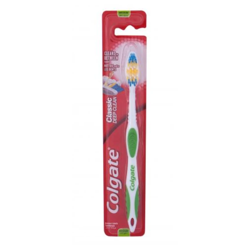 Colgate Classic Deep Clean Medium 1 ks zubní kartáček unisex