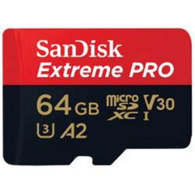 SanDisk Extreme Pro microSDXC 64GB 170MB/s + ada.