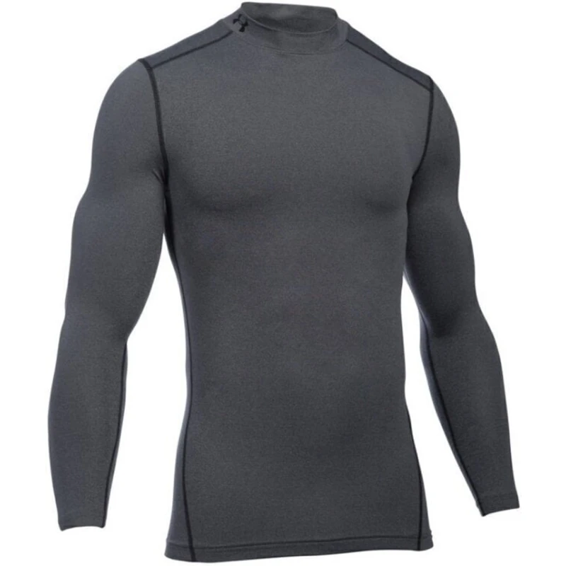 Under Armour ColdGear Armour Mock Compression Shirt Grey XS