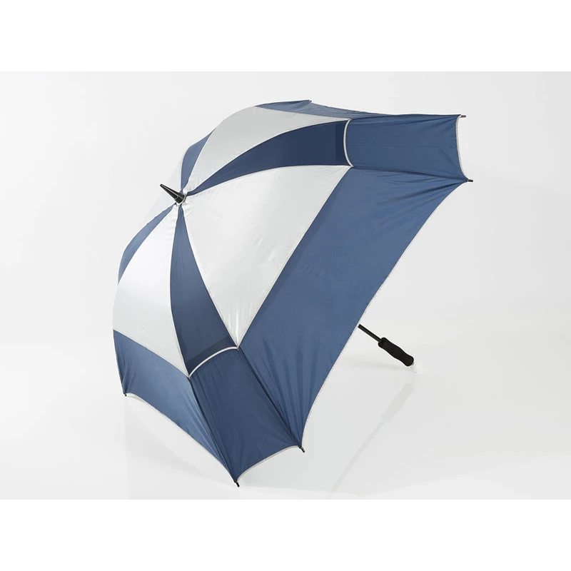 Jucad Umbrella Square & Windproof Blue Silver