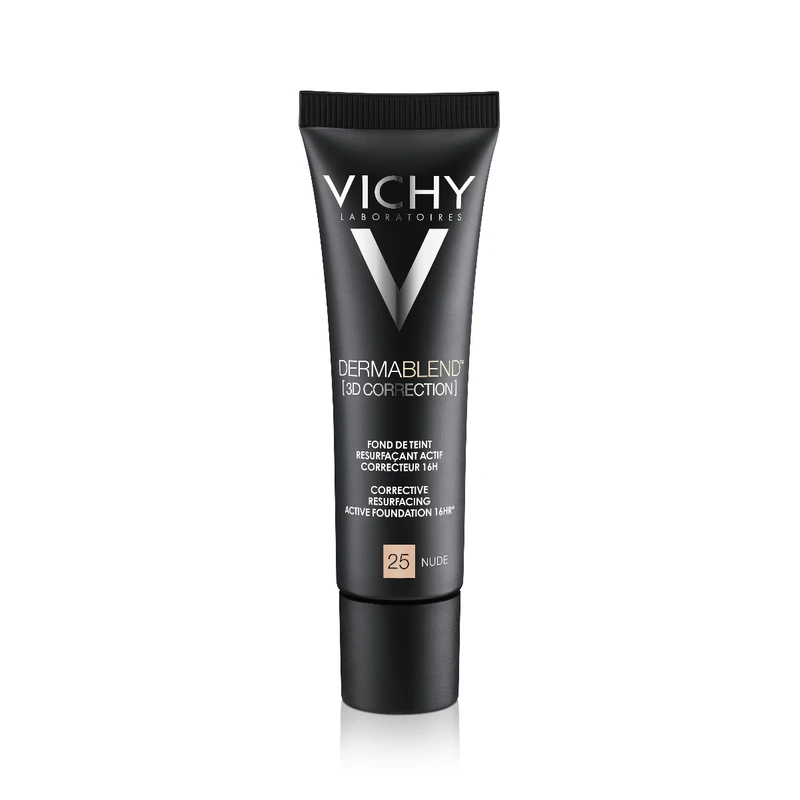 Vichy Dermablend 3D Correction korekční vyhlazující make-up SPF 25 odstín 25 Nude 30 ml