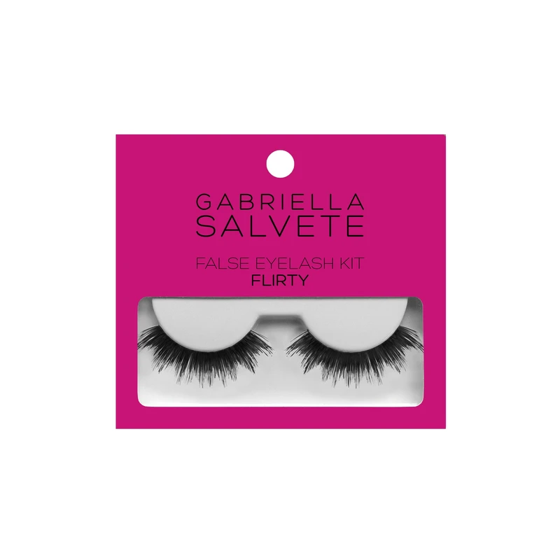 Gabriella Salvete Umělé řasy s lepidlem Flirty (False Eyelash Kit)