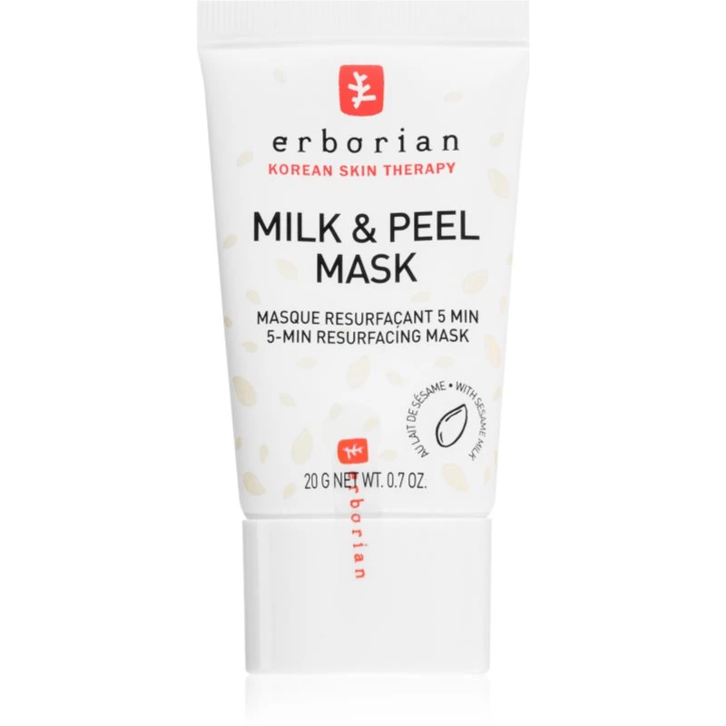 Erborian Milk & Peel exfoliační maska pro rozjasnění a vyhlazení pleti 20 g