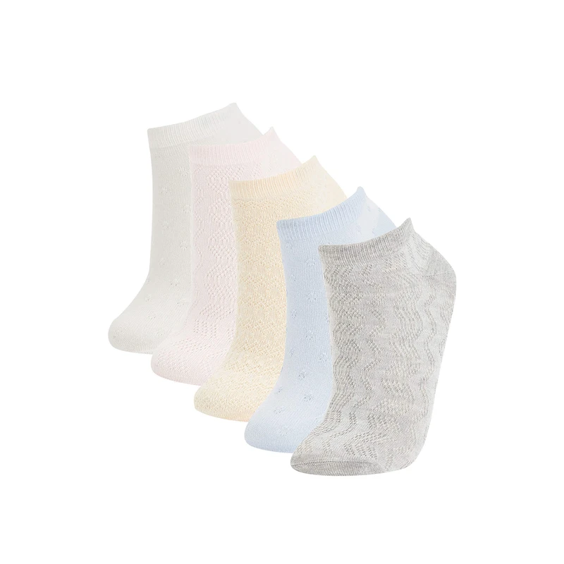 DEFACTO Patterned 5 Pack Booties Socks