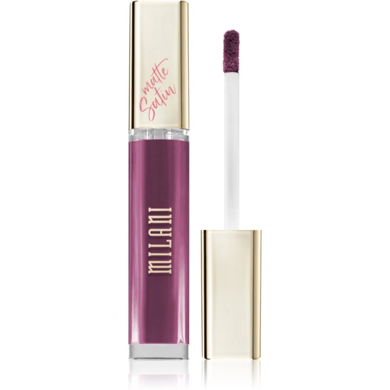 Milani Amore Satin Matte Lip Crème saténová rtěnka Revel 6,5 ml