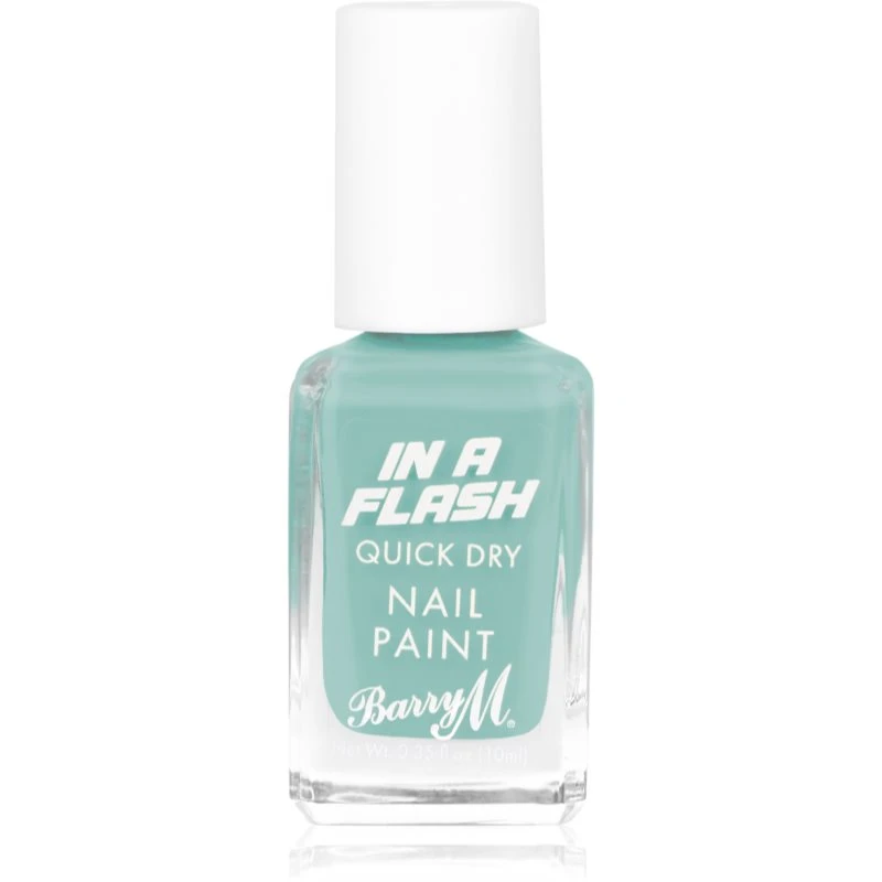 Barry M IN A FLASH rychleschnoucí lak na nehty odstín Blue Boost 10 ml