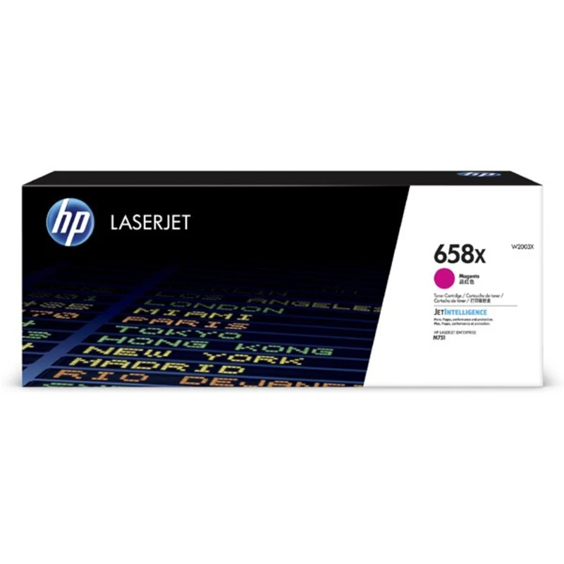 HP 658X W2003X purpurový (magenta) originální toner