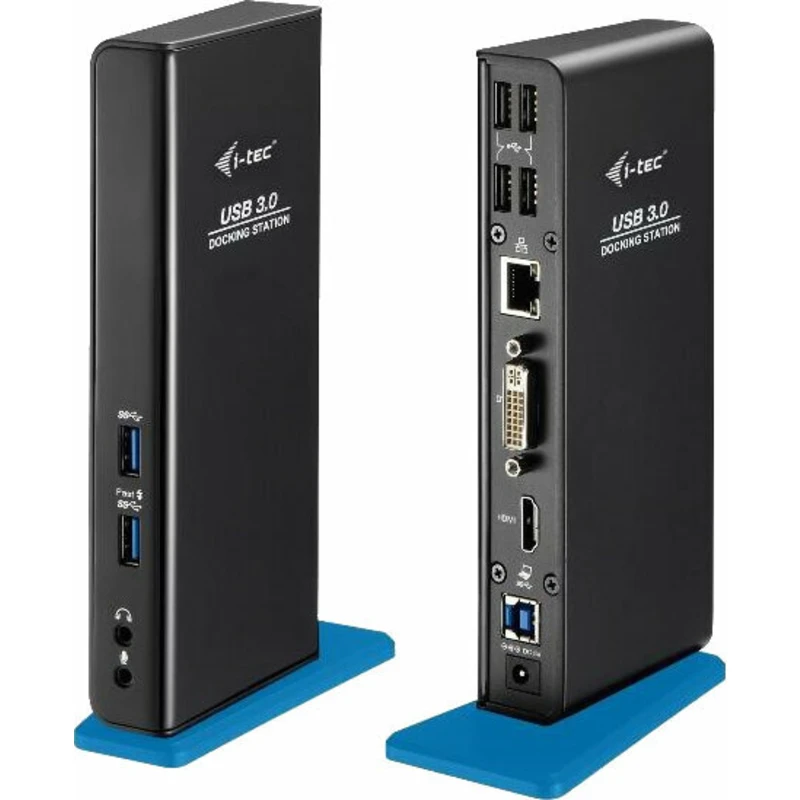 I-tec USB 3.0 Dual Docking Station HDMI DVI USB Hub