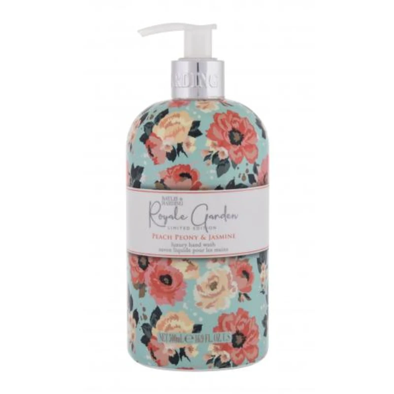 Baylis & Harding Tekuté mýdlo na ruce Peach Peony & Jasmine 500 ml