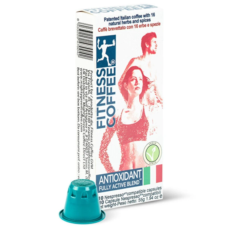 Monvitaly FITNESS COFFEE® Nespresso Antioxidant Fully A.B. 50 g - 10 ks