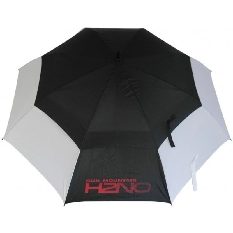 Sun Mountain UV H2NO Umbrella Black/White/Red