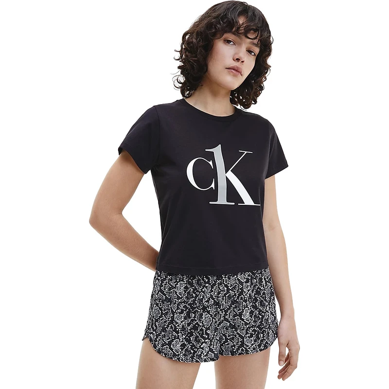 Calvin Klein Dámské pyžamo CK One QS6443E-1XG XS