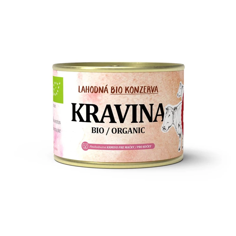 Konzerva Pet Farm Family BIO hovězí pro kočky 180g