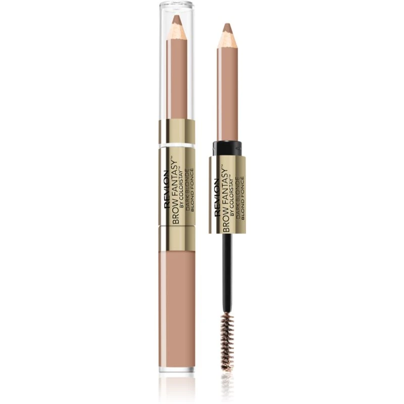 Revlon Cosmetics Brow Fantasy tužka a gel na obočí 2 v 1 odstín 104 Dark Blonde 1.18 ml