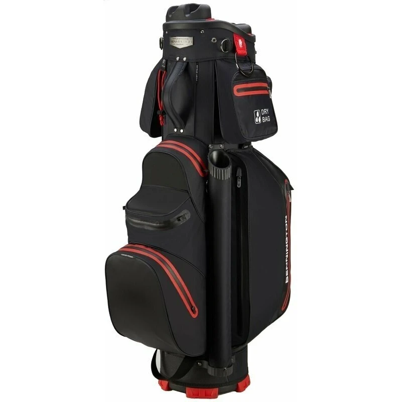 Bennington SEL QO 9 Select 360° Water Resistant Black/Red Cart Bag