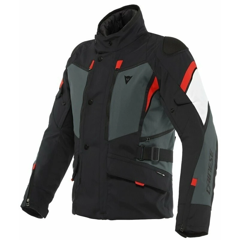 Dainese Carve Master 3 Gore-Tex Black/Ebony/Lava Red 46 Textilní bunda