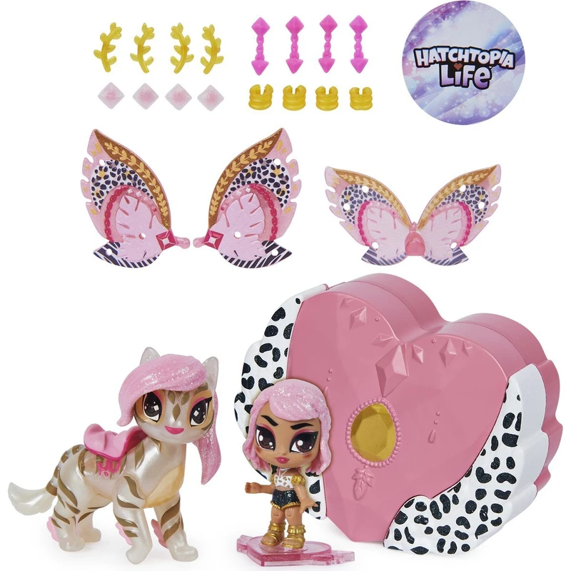 Hatchimals víla se zvířátkem a doplňky Starlight Samara and Unicorn