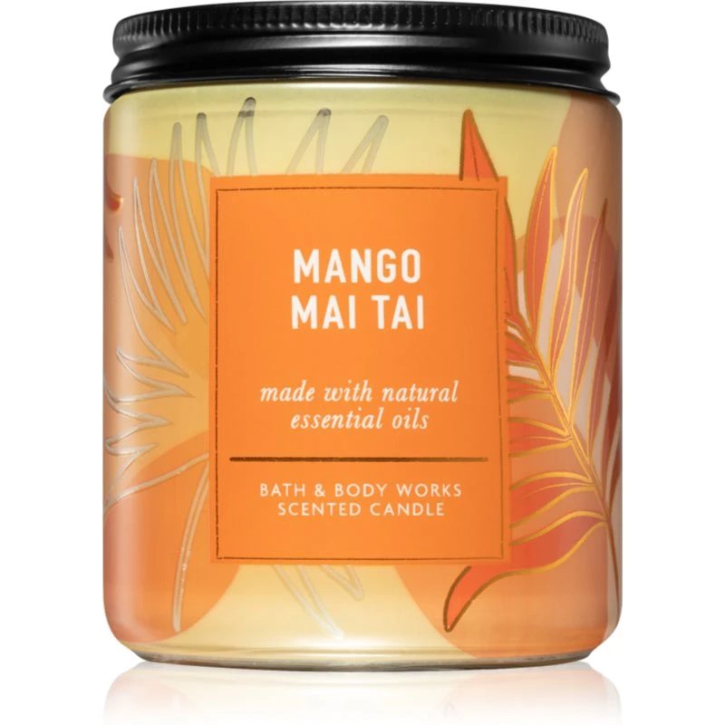 Bath & Body Works Mango Mai Tai vonná svíčka 198 g