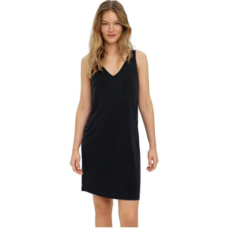 Vero Moda Dámské šaty VMFILLI Regular Fit 10265015 Black XS