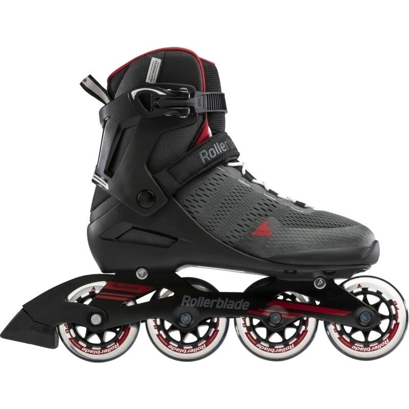 Rollerblade Spark 84 Kolečkové brusle Dark Grey/Red 41