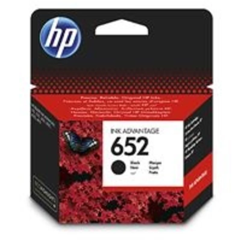 HP 652 originální inkoustová kazeta černá F6V25AE