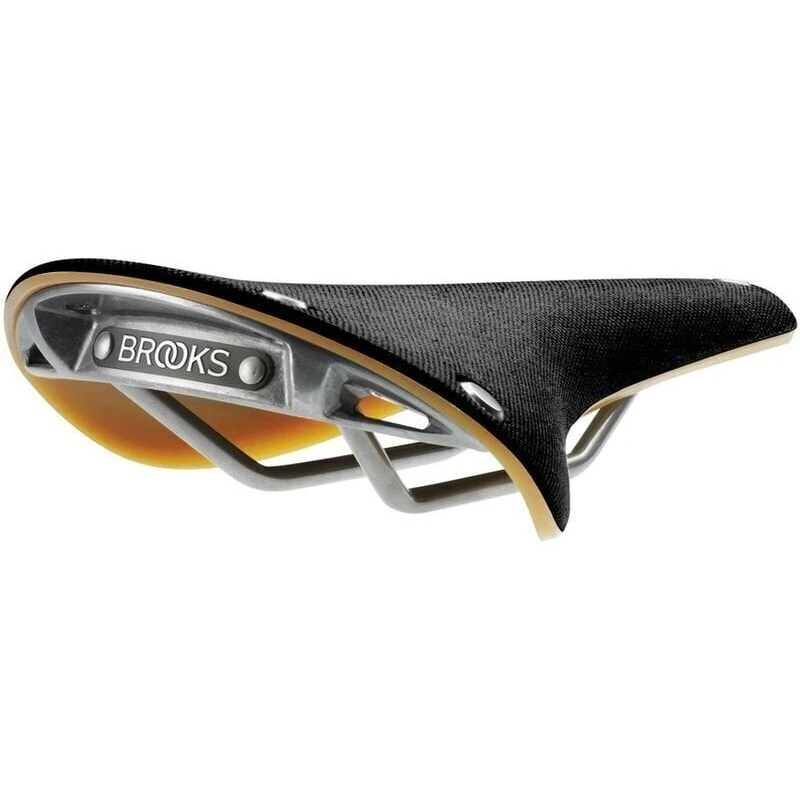 Brooks C17 H Special Organic (Aluminium Frame) Black/Natural Rubber