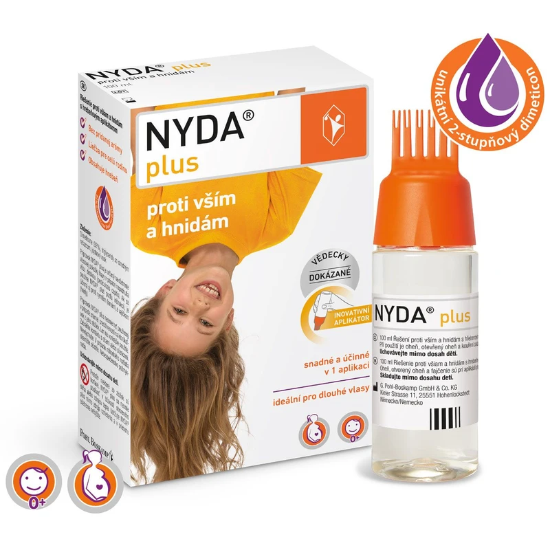 NYDA Plus proti vším a hnidám 100 ml