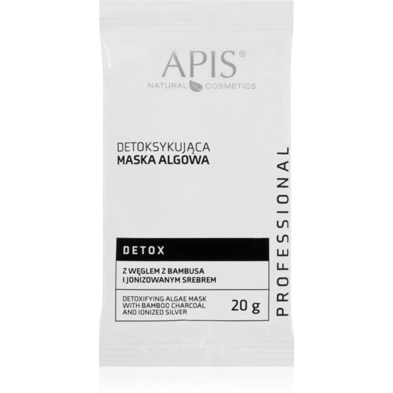 Apis Natural Cosmetics Detox Professional detoxikační maska pro mastnou a problematickou pleť 20 g