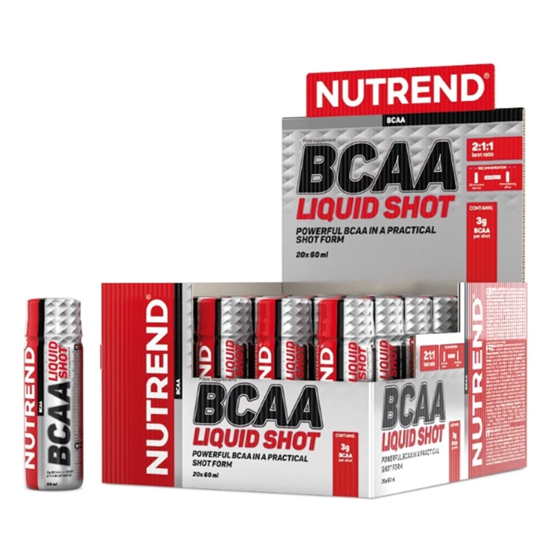 NUTREND BCAA Liquid Shot 20x60ml