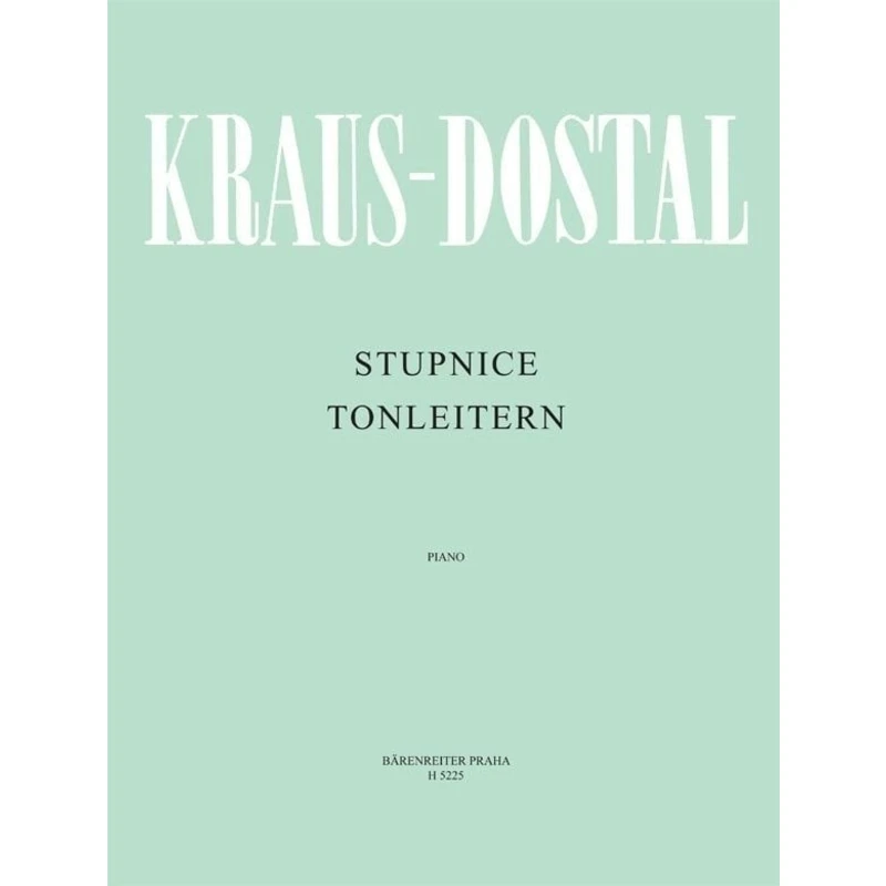 Kraus - Dostal Stupnice Noty