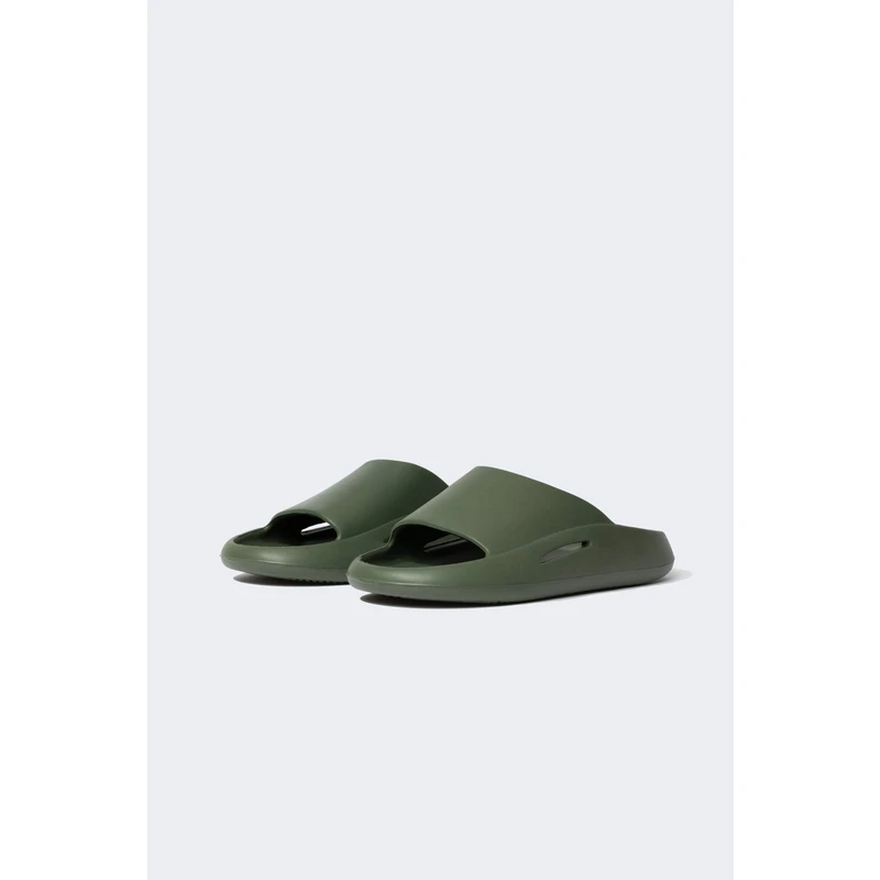 DEFACTO Men High Sole Single Band Eva Slippers