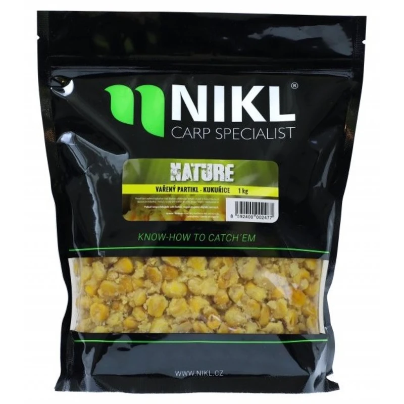 Nikl vařený partikl kukuřice 1 kg - nature