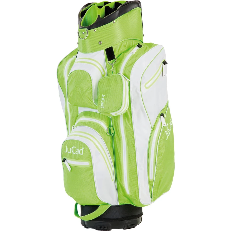 Jucad Aquastop White/Green Cart Bag