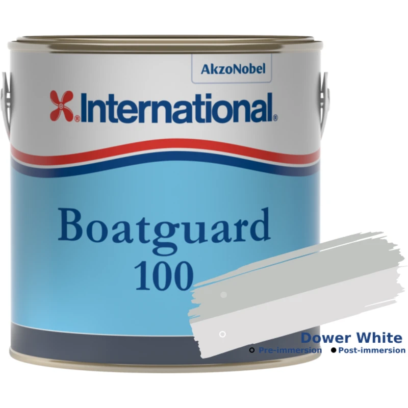 International Boatguard 100 Dover White 2‚5L