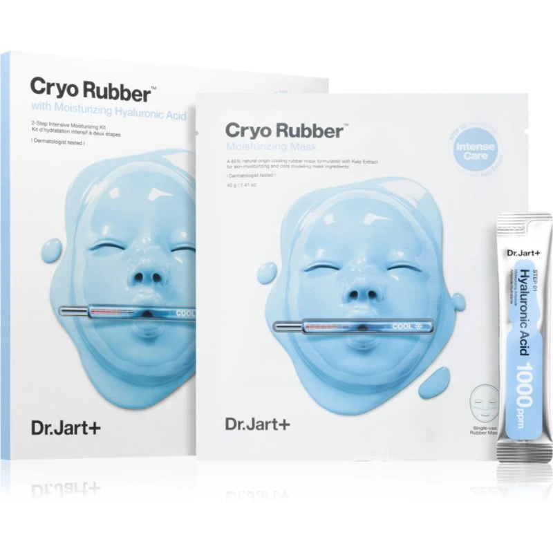 DR.JART+ - Cryo Rubber With Moisturizing Hyaluronic Acid - Maska na obličej